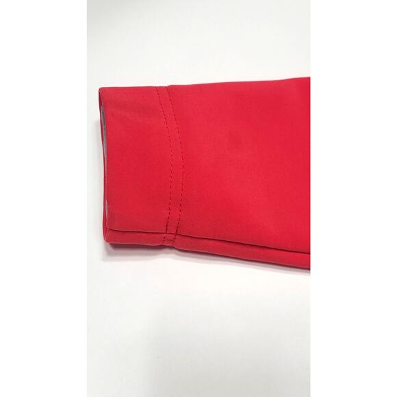 The North Face Jacket Hard Shell Fleece Lined pink zip front women's large - Picture 10 of 11